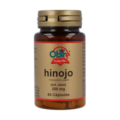 Hinojo 200 mg Extracto Seco 60 Cápsulas - Obire