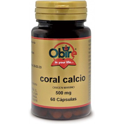 Calcio Coral 500 mg - Suplemento Natural
