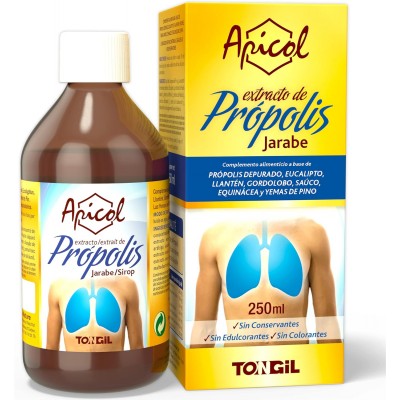 Apicol Jarabe Extracto Própolis 250 ml - Suplemento Natural