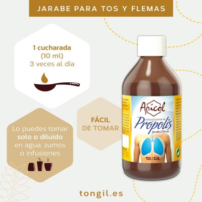 Apicol Jarabe Extracto Própolis 250 ml - Suplemento Natural