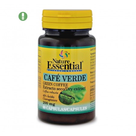 CAFE VERDE EXT SECO 200 MG 60 CAP