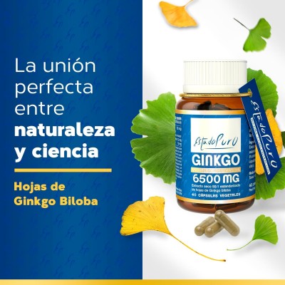 EP Ginkgo 6500 mg - Suplemento Natural