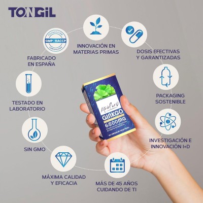 EP Ginkgo 6500 mg - Suplemento Natural
