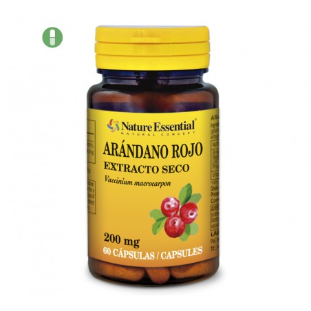 ARANDANO ROJO 5000 EXT SECO 200 MG 60 CAP