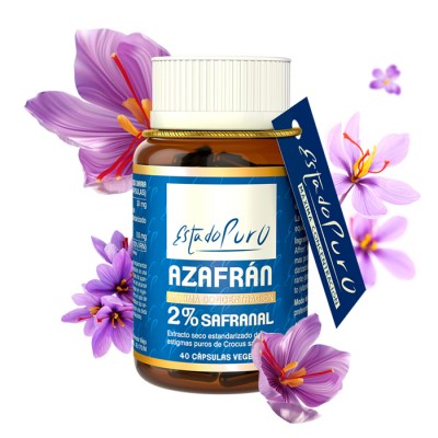 EP Azafrán 2% Safranal - 40 Capsulas