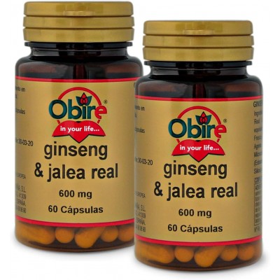 Ginseng Jalea Real 600 mg - Obire
