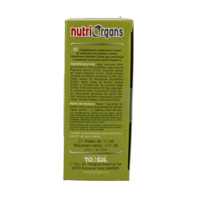 NutriOrgans Hepatimax 10 ml - Complemento Alimenticio