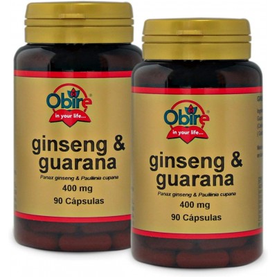 Ginseng Guaraná 400 mg - Suplemento Energético