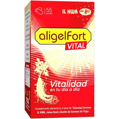 ALIGELFORT VITAL 55 perlas - Suplemento Energético