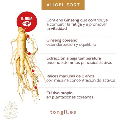 ALIGELFORT VITAL 55 perlas - Suplemento Energético