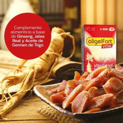 ALIGELFORT VITAL 55 perlas - Suplemento Energético