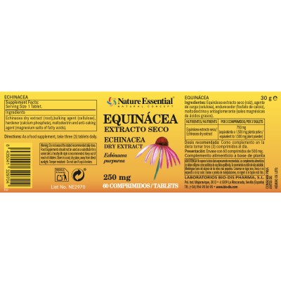 Echinacea 250 mg - Suplemento Natural