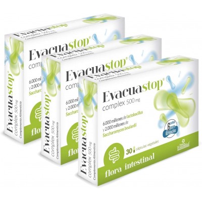 Evacuastop Complex 500 mg - Suplemento Digestivo