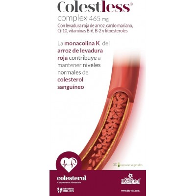 Colestless Complex Lev. Roja 465 mg - Suplemento
