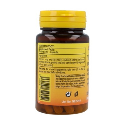 Valeriana Ext Seco 250 mg - 50 Cápsulas