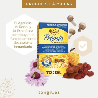APICOL PROPOLIS 40 caps - Suplemento Natural