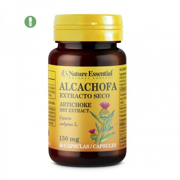 ALCACHOFA EXT SECO 150 MG 50 CAP