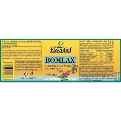 Bomlax Ext Seco 320 mg - Suplemento Digestivo