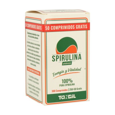 Spirulina 300 Comp: Suplemento Nutricional Natural
