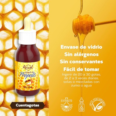 APICOL Extracto de Própolis 60 ml - Suplemento Natural