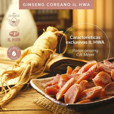 Ginseng Il Hwa Tarro 500 mg - 100 cápsulas