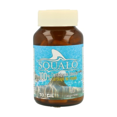 SQUALO 100% Cartílago Tiburón 100 caps - Suplemento Natural
