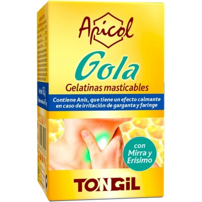 Apicol Gola Gelatinas Masticables - 24 Unidades
