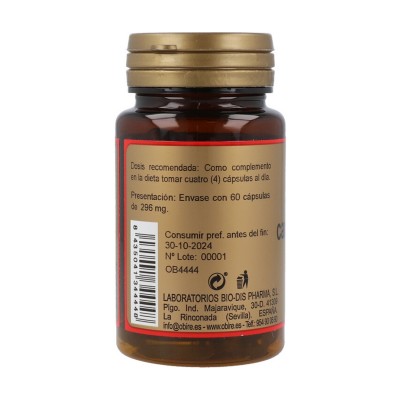 Carbón Vegetal Activado 200 mg - Obire