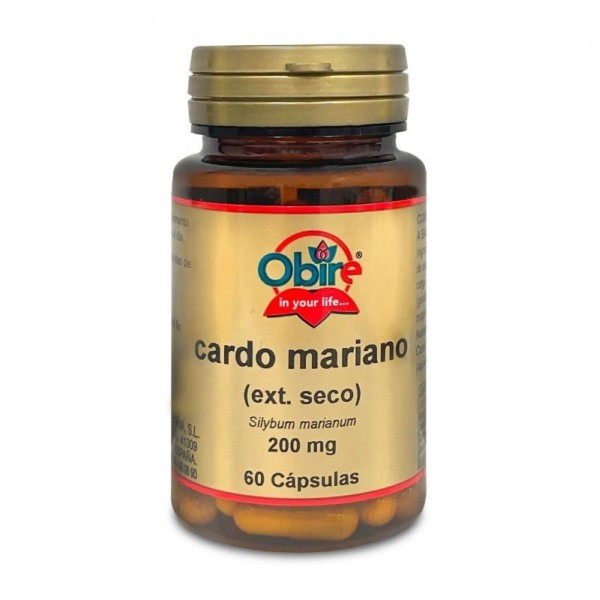 CARDO MARIANO 200 MG EXT SECO 60 CAP OBIRE