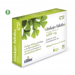 Ginkgo Biloba Ext Seco 6000 mg - 30 Cápsulas