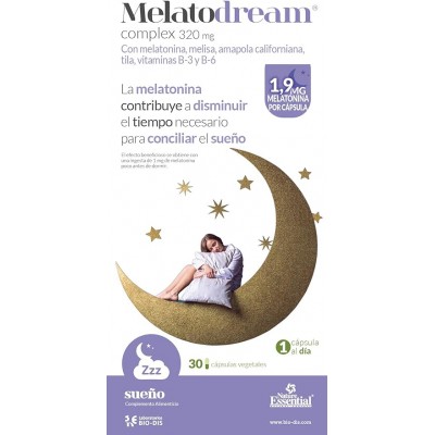 Melatodream Complex 320 mg - Sueños Reparadores