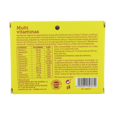 Obire Vitalidad 535 MG - Suplemento Energético