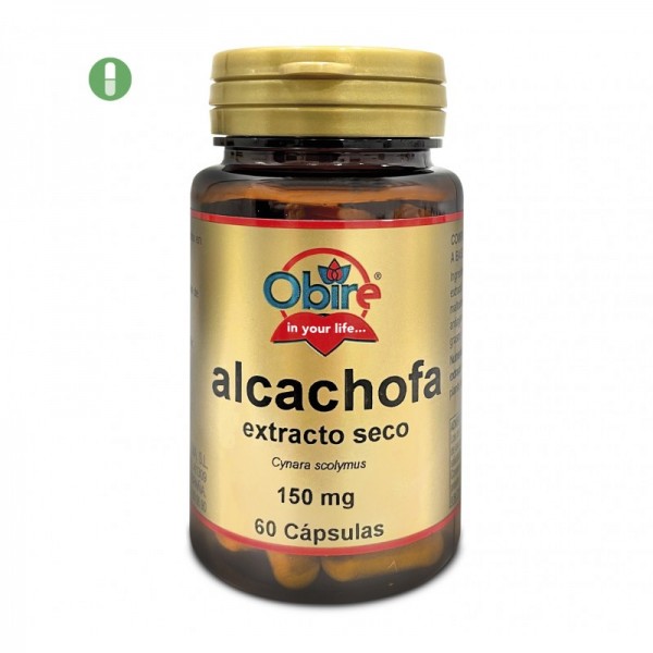 ALCACHOFA EXT SECO 150 MG 60 CAP OBIRE