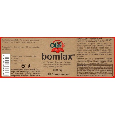 BOMLAX 320 MG 120 COMP - Obire