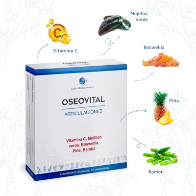 OSEOVITAL 861 MG - Suplemento Natural para Huesos