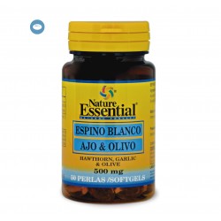 Espino Blanco Ajo Olivo 500 mg - Nature Essential