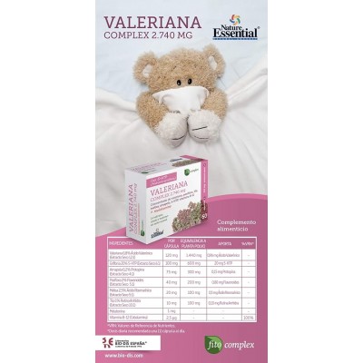 Valeriana Complex 2740 mg - Suplemento Natural