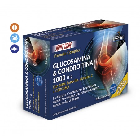 GLUCOSAMINA CONDROITINA MSM 1200 MG 60 COMP