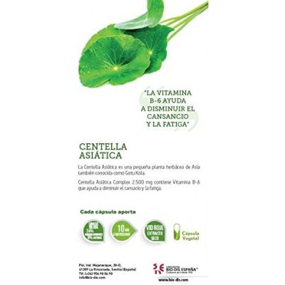 Centella Asiática Complex 2500 mg - Suplemento Natural