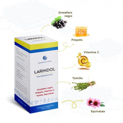 LARINDOL 20 ML - Suplemento Natural para la Garganta