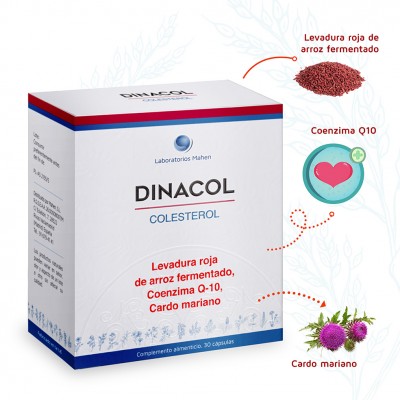 DINACOL 828 MG 30 CAP - Suplemento Nutricional