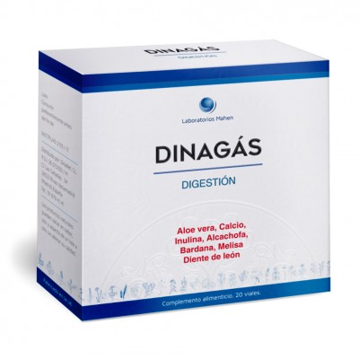 DINAGAS 10 ML 20 VIALES - Suplemento Digestivo