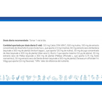 DINAGAS 10 ML 20 VIALES - Suplemento Digestivo
