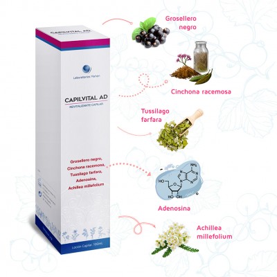 Capil Vital AD 100 ml - Loción Revitalizante Capilar