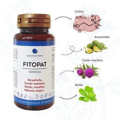 Fitopat 545 MG 60 Cápsulas - Bienestar Hepático