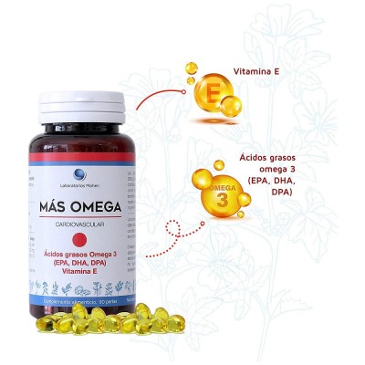 MAS OMEGA 650 MG 90 PERLAS - Suplemento Omega-3