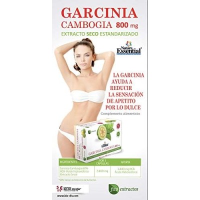 Garcinia Cambogia Ext 800 mg - 60 Cápsulas