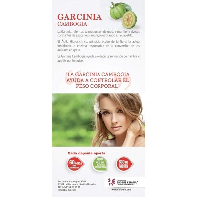 Garcinia Cambogia Ext 800 mg - 60 Cápsulas