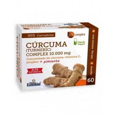 Cúrcuma Complex 10000 mg con Jengibre y Pimienta
