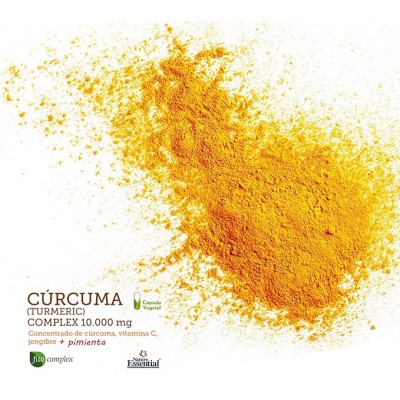 Cúrcuma Complex 10000 mg con Jengibre y Pimienta